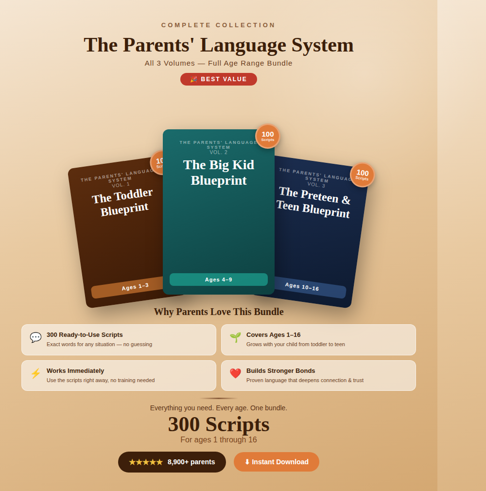 All 3 Volumes — Full Age Range Bundle